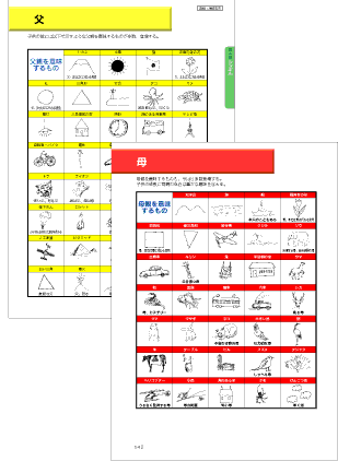 本の内容　母親をあらわすシンボル